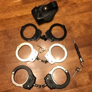 Amazing handcuff collection!!